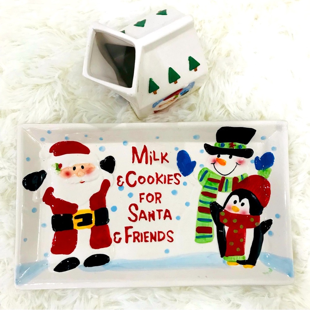 Vintage Milk & Cookies decor